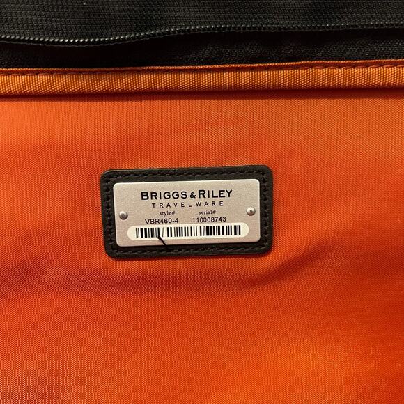 Briggs & Riley Verb Roam VBR460-4 Rolling Case Unisex Black Carry On Luggage - Picture 7 of 14